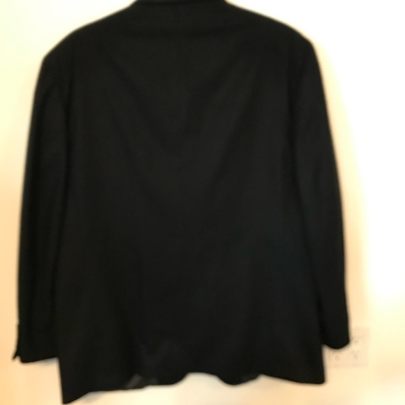 🇺🇸ALS🇺🇸 EUC Black Suit Jacket Size 48R - Picture 4 of 8